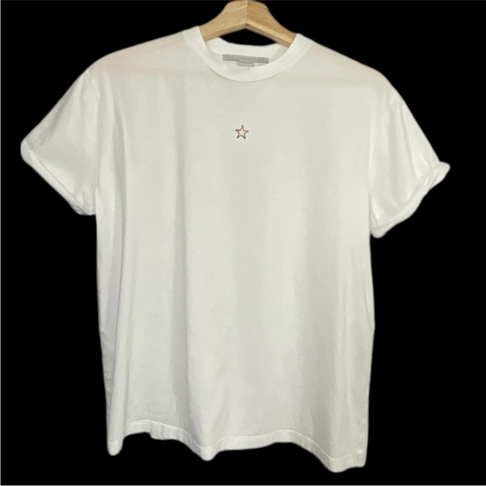 Stella McCartney Embroidered mini star T-shirt - Picture 9 of 14